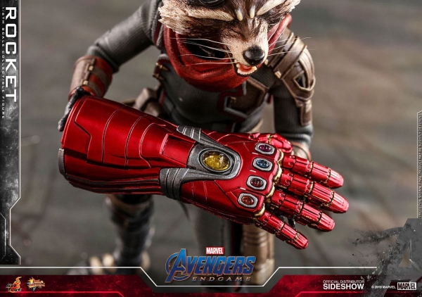 HOT TOYS | Avengers: Endgame Movie Masterpiece Actionfigur 1/6 Rocket 16 cm