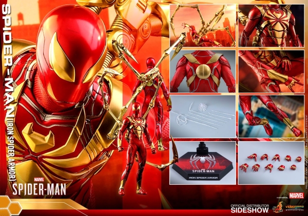 HOT TOYS | Marvel Spider-Man Video Game Spider-Man (Iron Spider Armor)