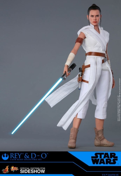 HOT TOYS | Star Wars Episode IX Movie Masterpiece Actionfiguren Doppelpack 1/6 Rey & D-O 28 cm