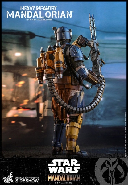 HOT TOYS | Star Wars The Mandalorian Actionfigur 1/6 Heavy Infantry Mandalorian