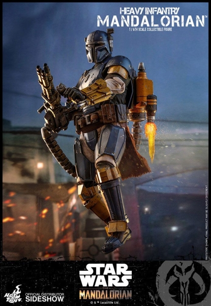 HOT TOYS | Star Wars The Mandalorian Actionfigur 1/6 Heavy Infantry Mandalorian