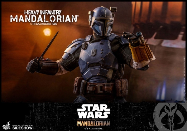 HOT TOYS | Star Wars The Mandalorian Actionfigur 1/6 Heavy Infantry Mandalorian