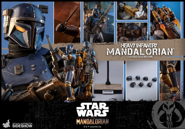 HOT TOYS | Star Wars The Mandalorian Actionfigur 1/6 Heavy Infantry Mandalorian