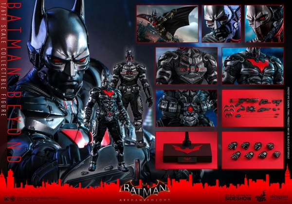 | HOT TOYS  Batman Arkham Knight Videogame Masterpiece Actionfigur 1/6 Batman Beyond