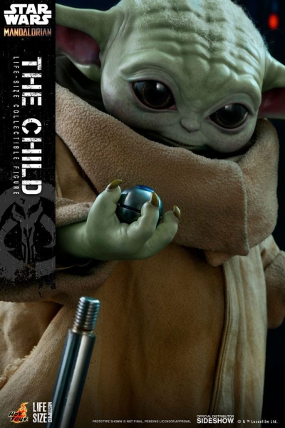 HOT TOYS - Star Wars - The Mandalorian - Life-Size Masterpiece Actionfigur - The Child - 36 cm