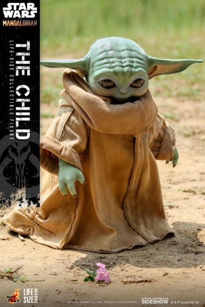 HOT TOYS - Star Wars - The Mandalorian - Life-Size Masterpiece Actionfigur - The Child - 36 cm