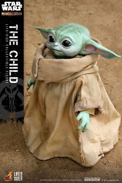 HOT TOYS - Star Wars - The Mandalorian - Life-Size Masterpiece Actionfigur - The Child - 36 cm
