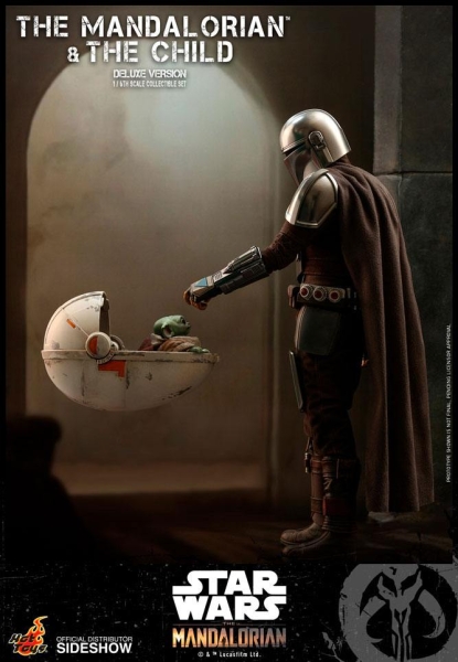 |HOT TOYS - Star Wars The Mandalorian Actionfiguren Doppelpack 1/6 The Mandalorian & The Child Deluxe