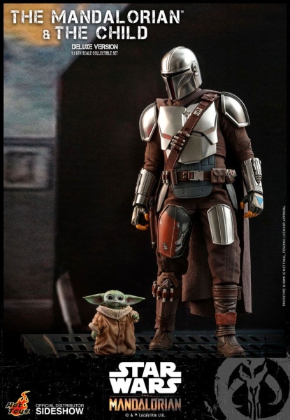 |HOT TOYS - Star Wars The Mandalorian Actionfiguren Doppelpack 1/6 The Mandalorian & The Child Deluxe