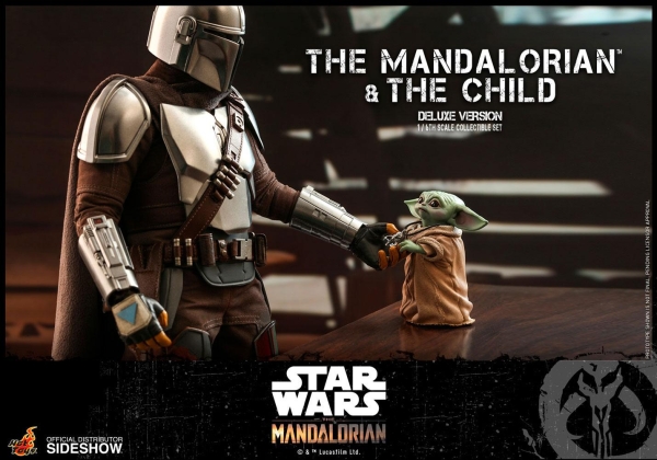 |HOT TOYS - Star Wars The Mandalorian Actionfiguren Doppelpack 1/6 The Mandalorian & The Child Deluxe