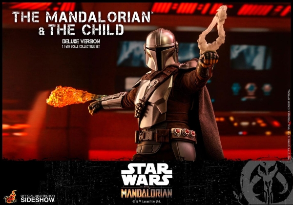 |HOT TOYS - Star Wars The Mandalorian Actionfiguren Doppelpack 1/6 The Mandalorian & The Child Deluxe