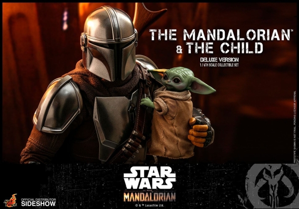 |HOT TOYS - Star Wars The Mandalorian Actionfiguren Doppelpack 1/6 The Mandalorian & The Child Deluxe