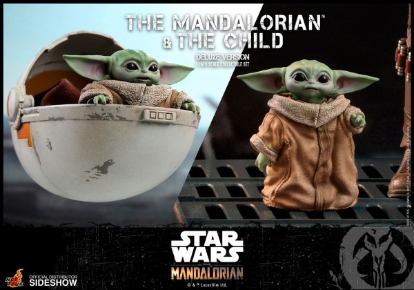 |HOT TOYS - Star Wars The Mandalorian Actionfiguren Doppelpack 1/6 The Mandalorian & The Child Deluxe