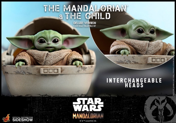 |HOT TOYS - Star Wars The Mandalorian Actionfiguren Doppelpack 1/6 The Mandalorian & The Child Deluxe