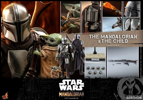 |HOT TOYS - Star Wars - The Mandalorian - Actionfiguren Doppelpack 1/6 The Mandalorian & The Child