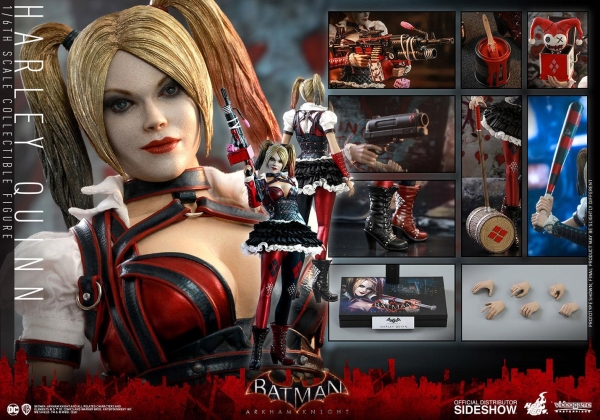 |HOT TOYS - Batman Arkham Knight Videogame Masterpiece Actionfigur - 1/6 -  Harley Quinn