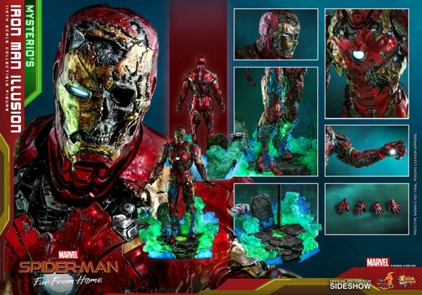 |HOT TOYS  - Spider-Man: Far From Home- Mysterio's Iron Man Illusion