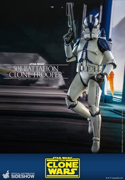 |HOT TOYS - Star Wars The Clone Wars - 501st Battalion Clone Trooper