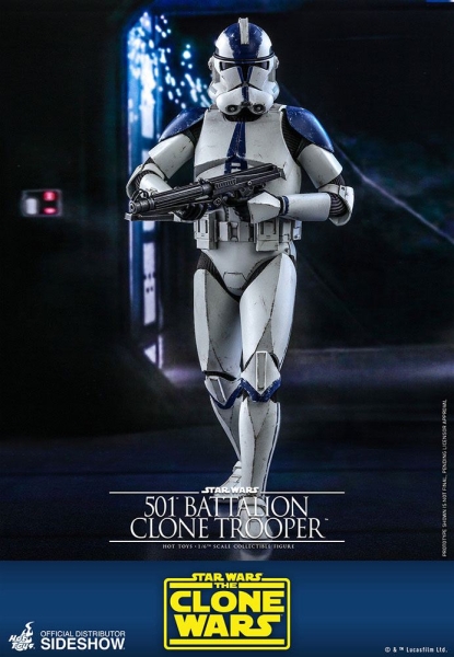 |HOT TOYS - Star Wars The Clone Wars - 501st Battalion Clone Trooper