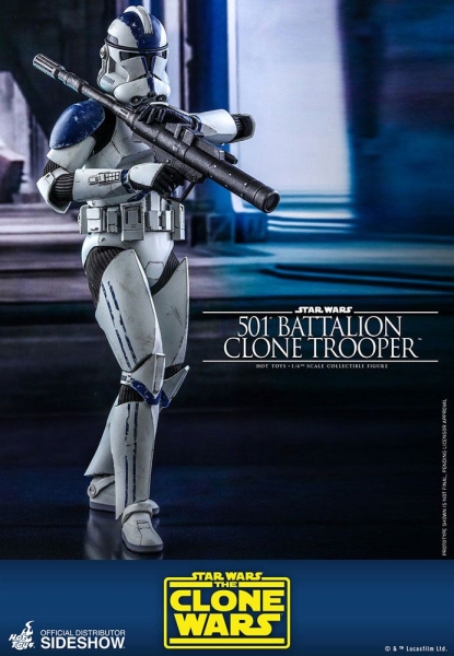 |HOT TOYS - Star Wars The Clone Wars - 501st Battalion Clone Trooper