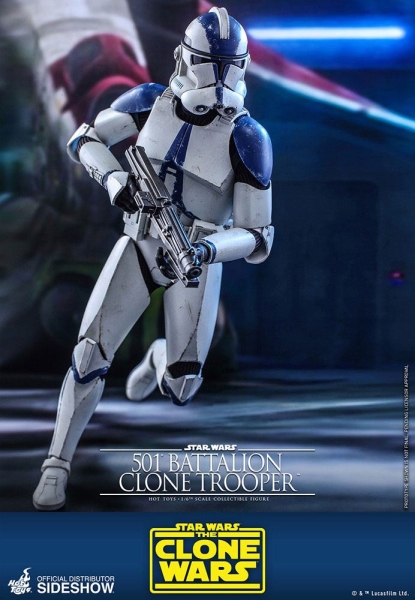 |HOT TOYS - Star Wars The Clone Wars - 501st Battalion Clone Trooper