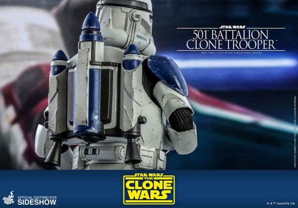 |HOT TOYS - Star Wars The Clone Wars - 501st Battalion Clone Trooper