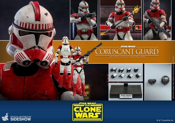 |HOT TOYS - Star Wars The Clone Wars - Coruscant Guard