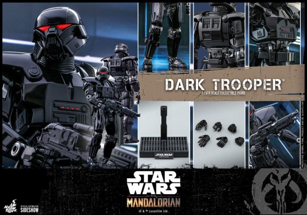 |HOT TOYS - Star Wars - The Mandalorian - Dark Trooper - SET B - VIER DT