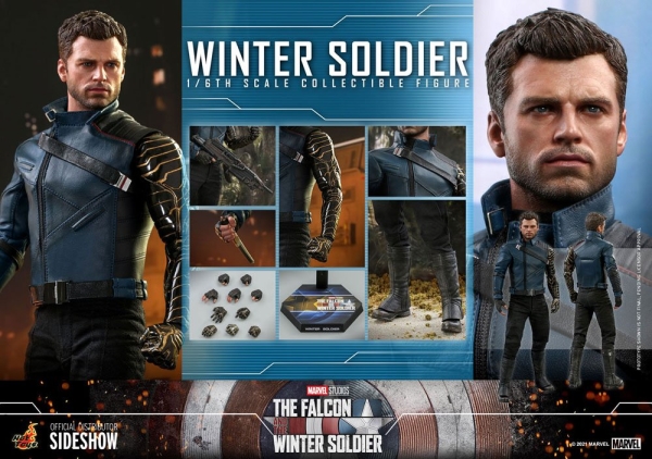 |HOT TOYS - The Falcon and The Winter Soldier - Winter Soldier