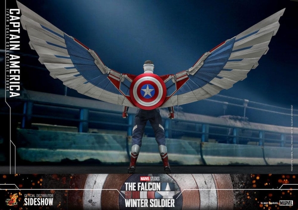 |HOT TOYS - The Falcon and The Winter Soldier - Captain America