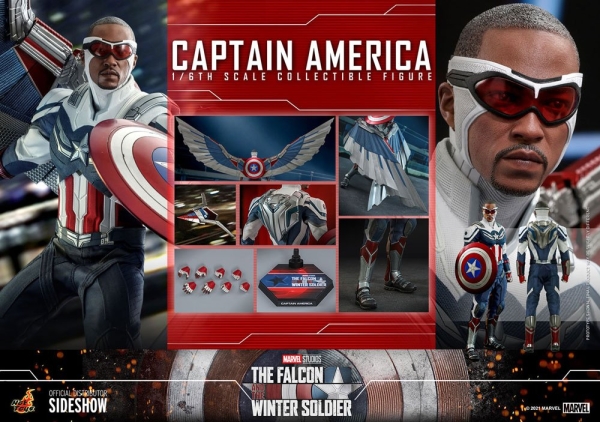 |HOT TOYS - The Falcon and The Winter Soldier - Captain America