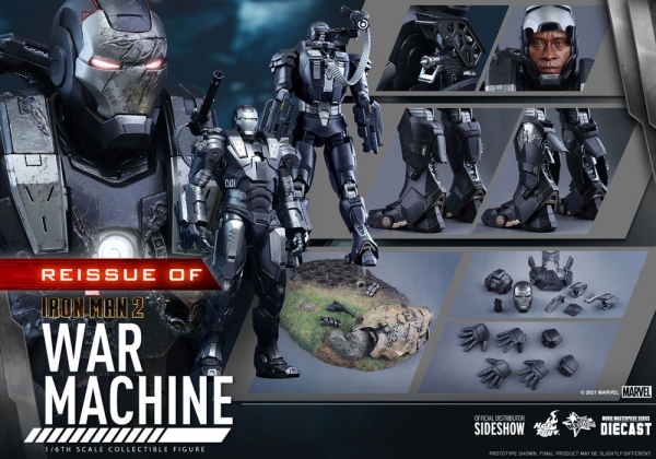 |HOT OYS - Iron Man 2 - War Machine - DieCast