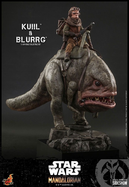 |HOT TOYS -  The Mandalorian - Kuiil & Blurrg