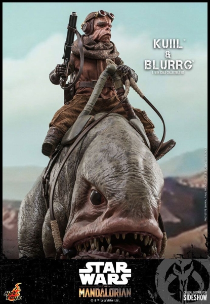 |HOT TOYS -  The Mandalorian - Kuiil & Blurrg