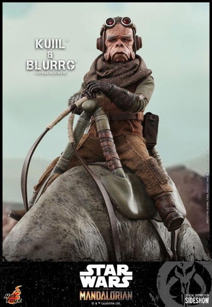 |HOT TOYS -  The Mandalorian - Kuiil & Blurrg
