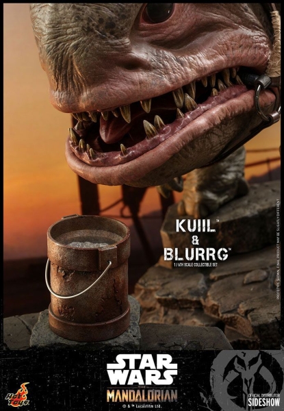|HOT TOYS -  The Mandalorian - Kuiil & Blurrg