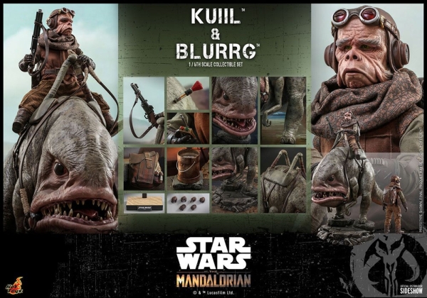 |HOT TOYS -  The Mandalorian - Kuiil & Blurrg