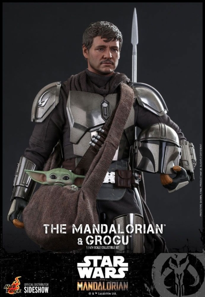 |HOT TOYS - Star Wars - The Mandalorian - The Mandalorian & Grogu