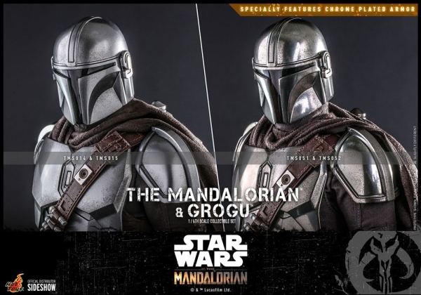 |HOT TOYS - Star Wars - The Mandalorian - The Mandalorian & Grogu