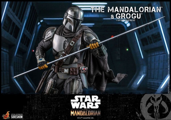 |HOT TOYS - Star Wars - The Mandalorian - The Mandalorian & Grogu