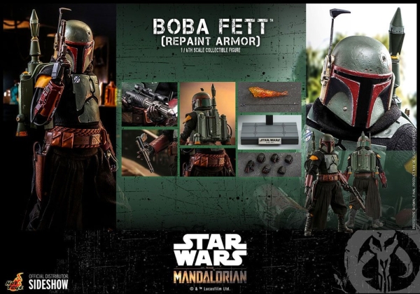 |HOT TOYS -  The Mandalorian - Boba Fett (Repaint Armor)
