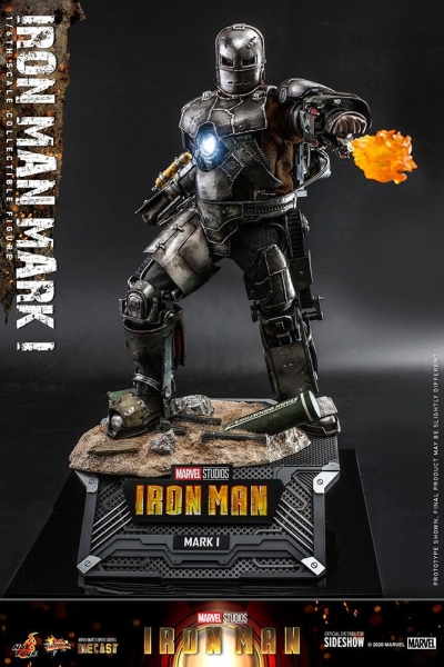 |HOT TOYS - Iron Man - DIECAST -  Mark I
