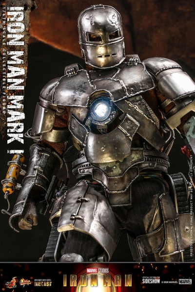 |HOT TOYS - Iron Man - DIECAST -  Mark I