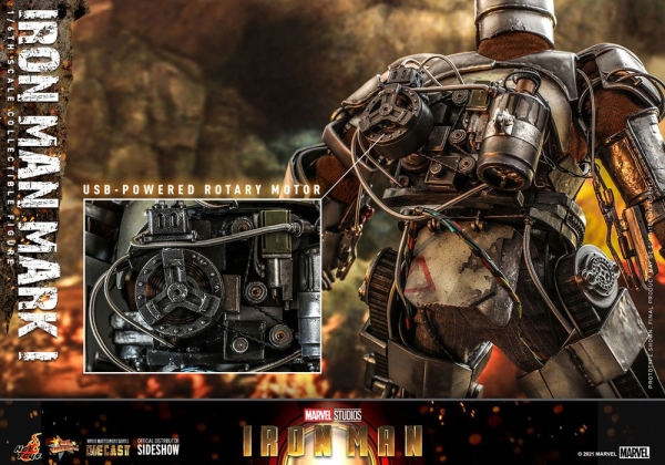 |HOT TOYS - Iron Man - DIECAST -  Mark I