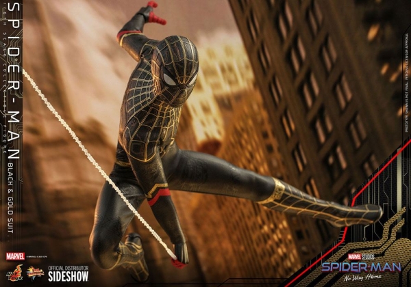 |HOT TOYS - Spider-Man: No Way Home - Spider-Man (Black & Gold Suit)