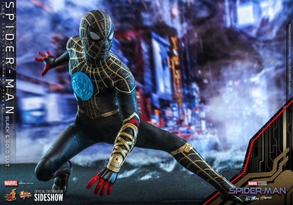|HOT TOYS - Spider-Man: No Way Home - Spider-Man (Black & Gold Suit)