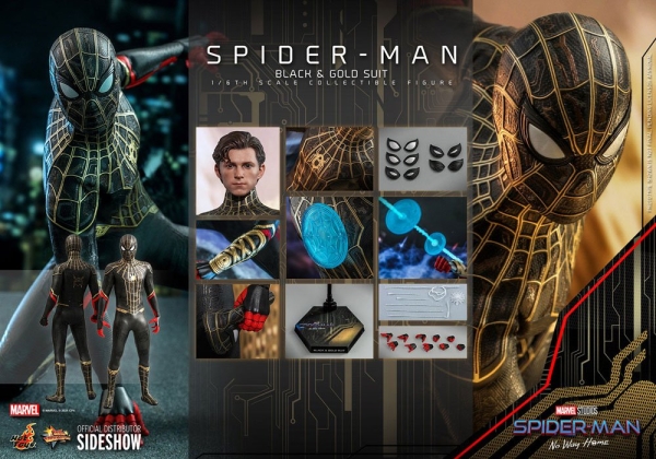 |HOT TOYS - Spider-Man: No Way Home - Spider-Man (Black & Gold Suit)