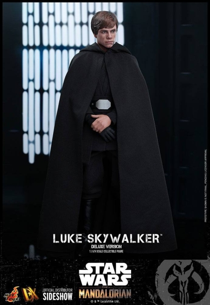 |HOT TOYS -  The Mandalorian - Luke Skywalker (Deluxe Version)