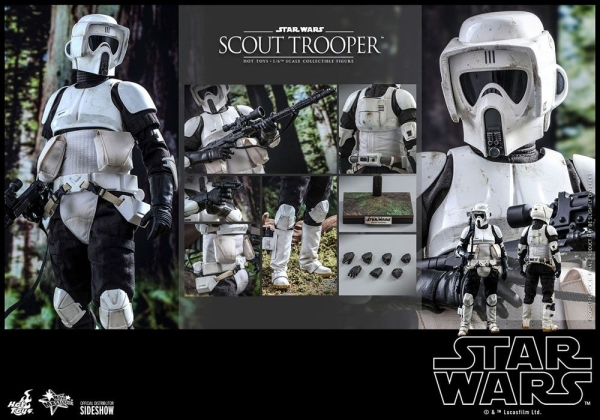 |HOT TOYS - Star Wars Episode VI - Scout Trooper