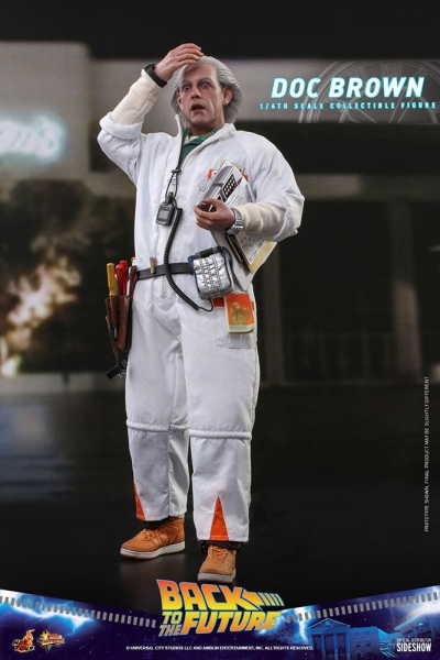 |HOT TOYS - Zurück in die Zukunft - Doc Brown